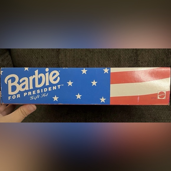 Vintage 1991 Limited Edition Mattel Toys R Us Barbie For President NIB - Picture 8 of 9